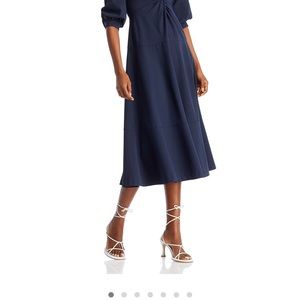 Just bought Cinq a Sept navy dress. Worn 1x for a few hours only.